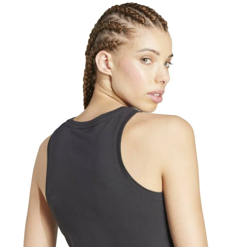 Essentials Linear Slim Cotton Tank Top Womens