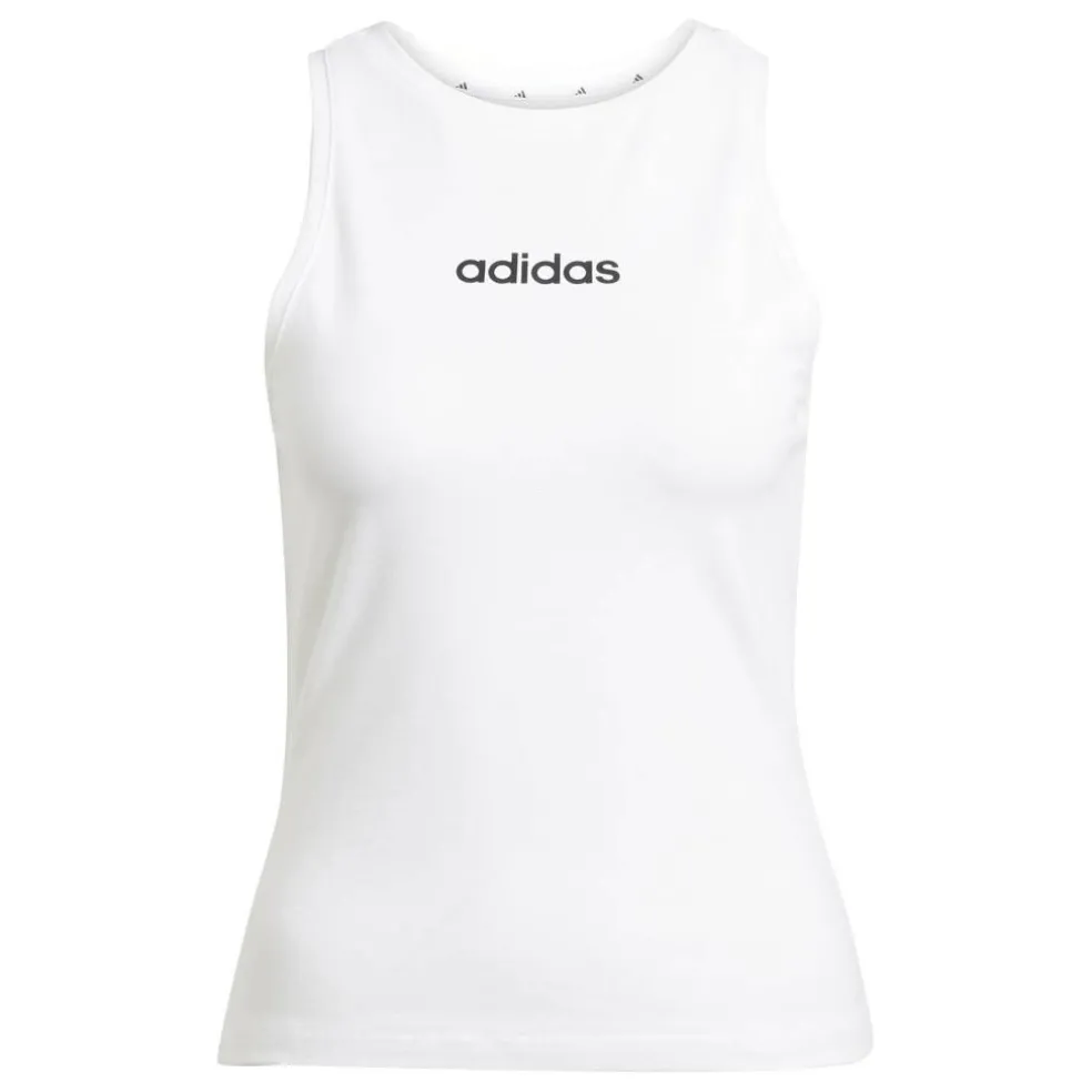 Essentials Linear Slim Cotton Tank Top Womens