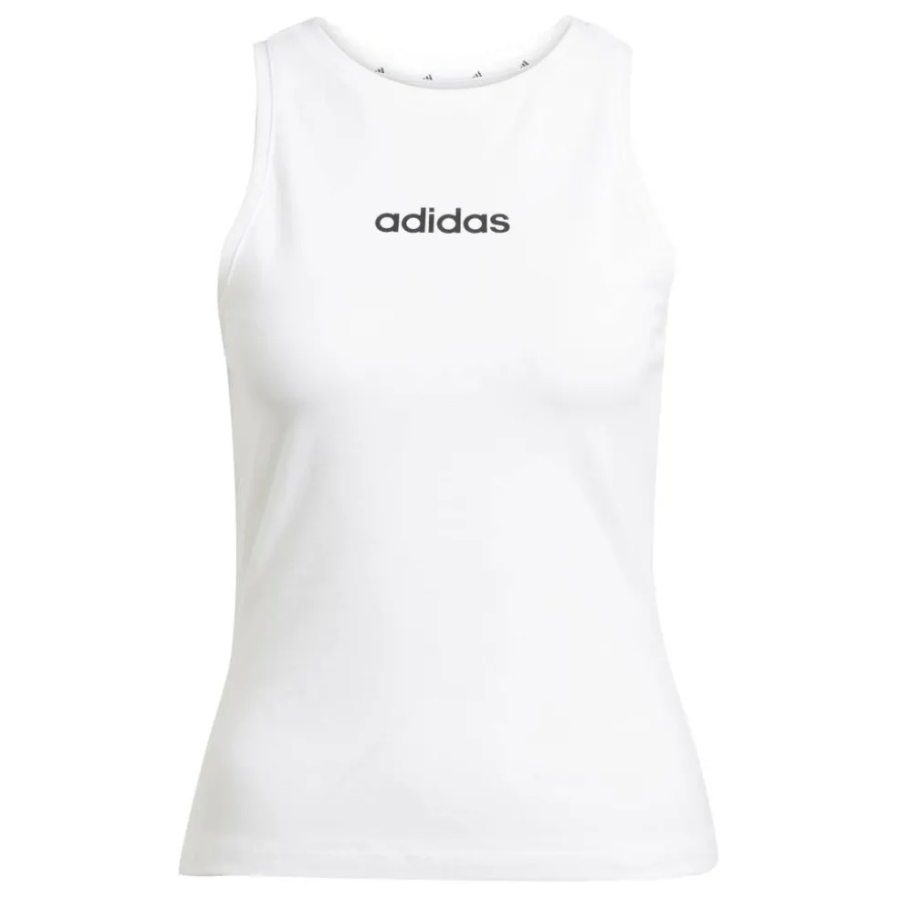 Essentials Linear Slim Cotton Tank Top Womens