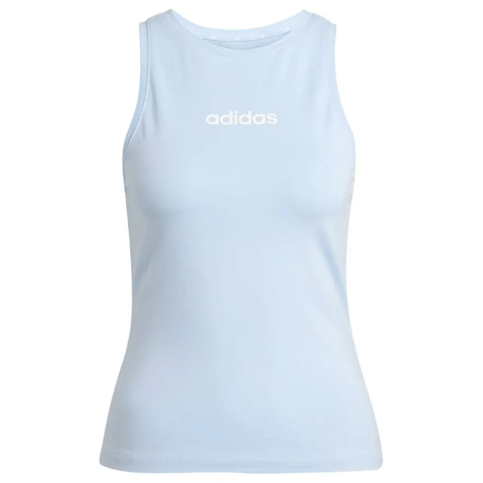 Essentials Linear Slim Cotton Tank Top Womens
