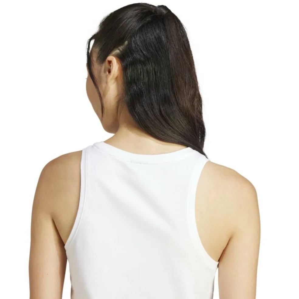 Essentials Linear Slim Cotton Tank Top Womens