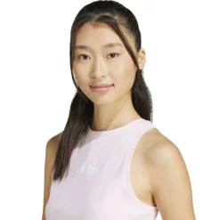 Essentials Linear Slim Cotton Tank Top Womens