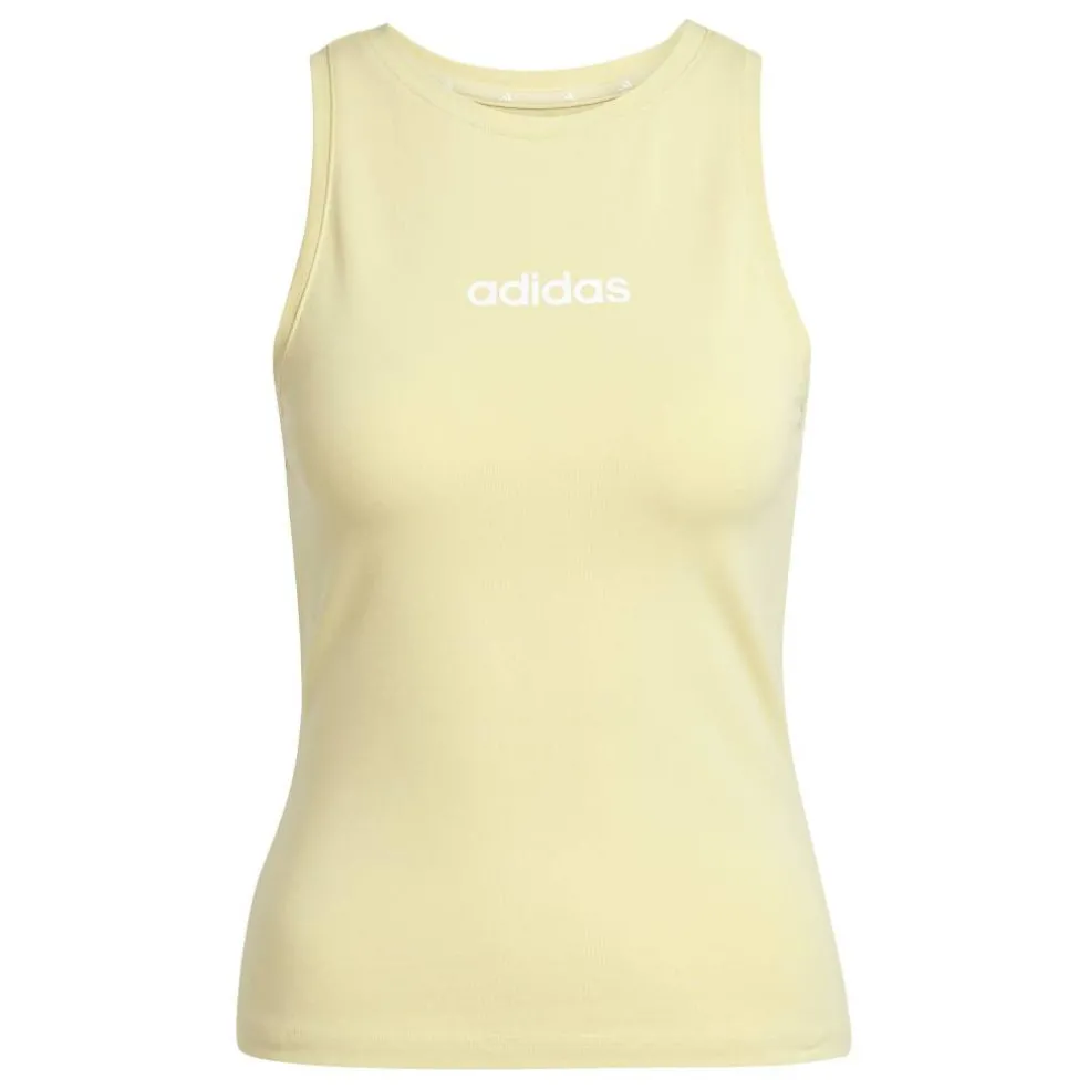 Essentials Linear Slim Cotton Tank Top Womens