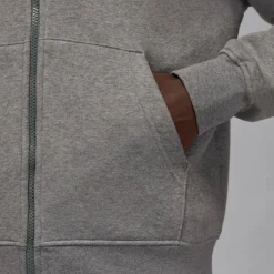 Essentials Men's Full-Zip Fleece Hoodie