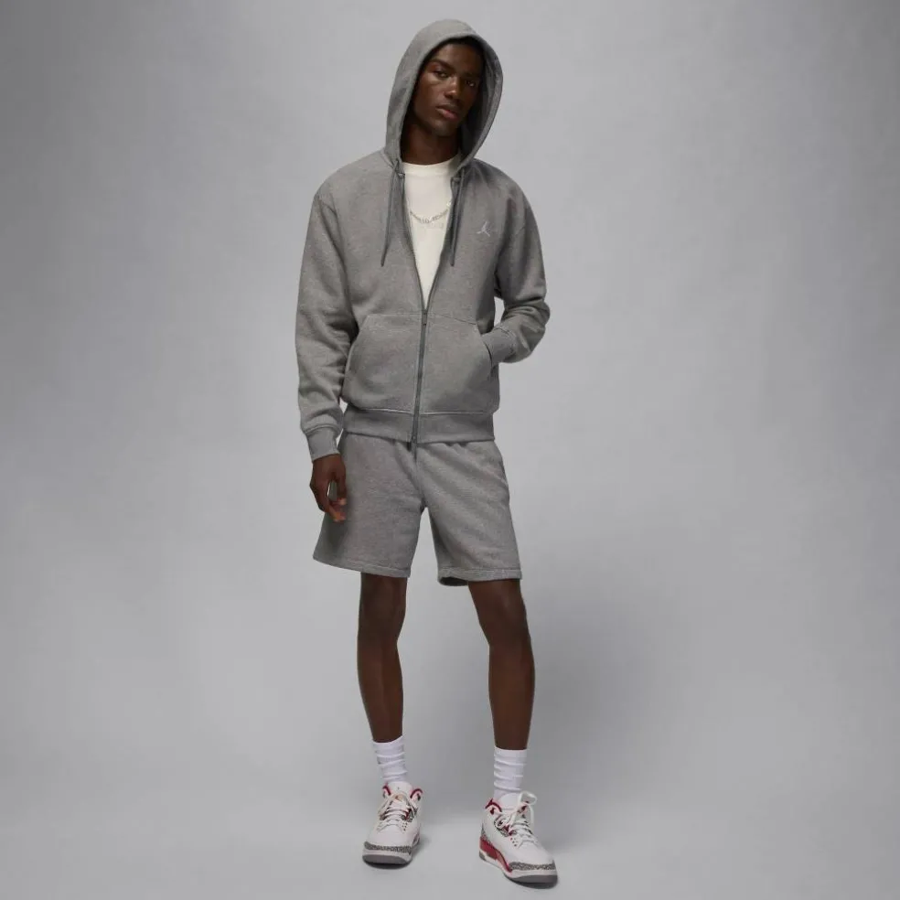 Essentials Men's Full-Zip Fleece Hoodie