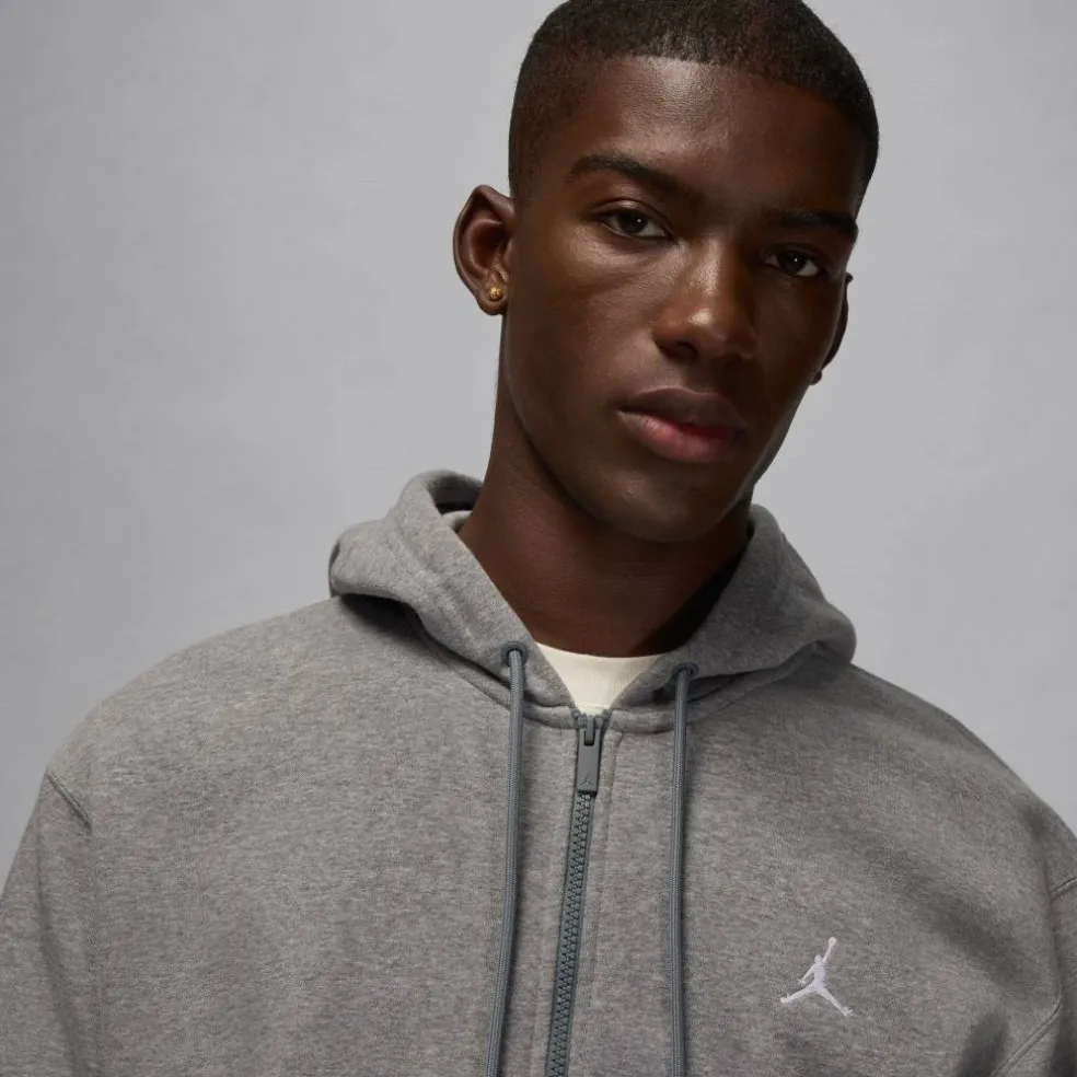 Essentials Men's Full-Zip Fleece Hoodie