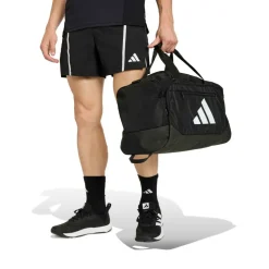 Essentials 3-Stripes Duffel Bag Small