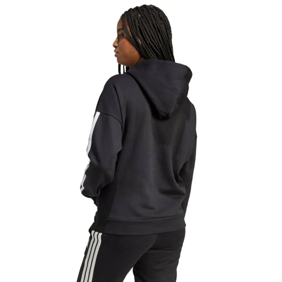 Essentials 3-Stripes Fleece Hoodie