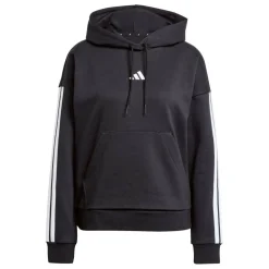 Essentials 3-Stripes Fleece Hoodie