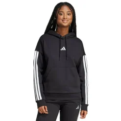 Essentials 3-Stripes Fleece Hoodie