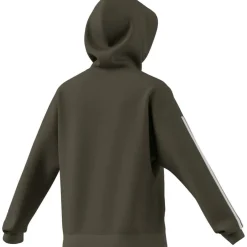 Essentials 3-Stripes Fleece Hoodie
