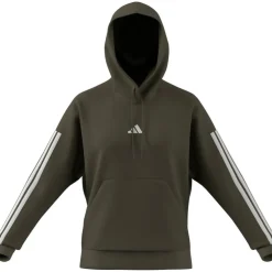 Essentials 3-Stripes Fleece Hoodie
