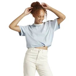 Essentials 3 Stripe T-Shirt Womens