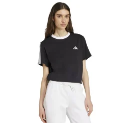 Essentials 3 Stripe T-Shirt Womens