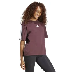 Essentials 3 Stripe T-Shirt Womens