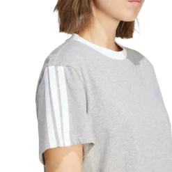 Essentials 3 Stripe T-Shirt Womens