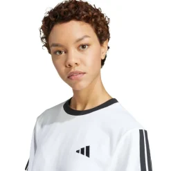 Essentials 3 Stripe T-Shirt Womens