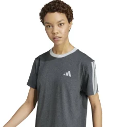 Essentials 3 Stripe T-Shirt Womens