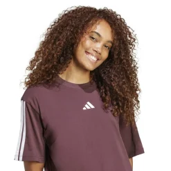 Essentials 3 Stripe T-Shirt Womens