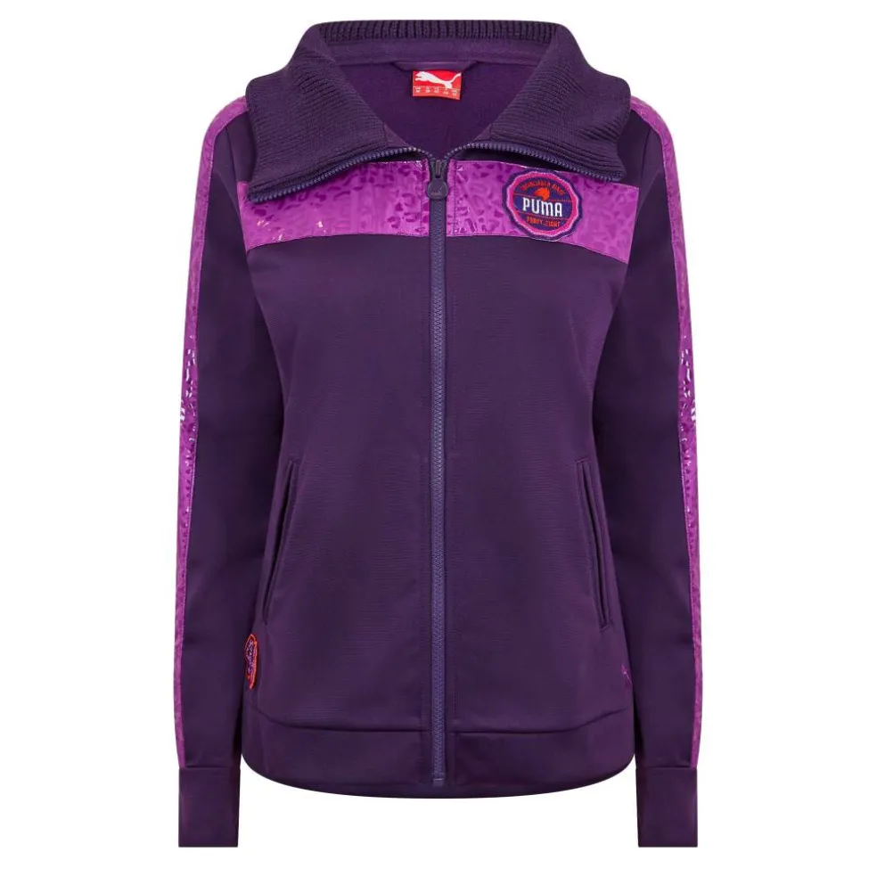 (13) Fabric Track Jacket Womens