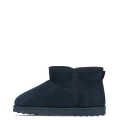 Faux Suede Slipper Boot