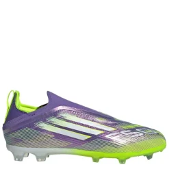 F50 Laceless Childrens Firm Ground Football Boots