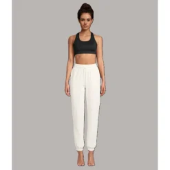 Fleece Closed Hem Jogging Bottoms Womens