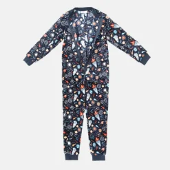 Fleece Onesie Game Print Junior