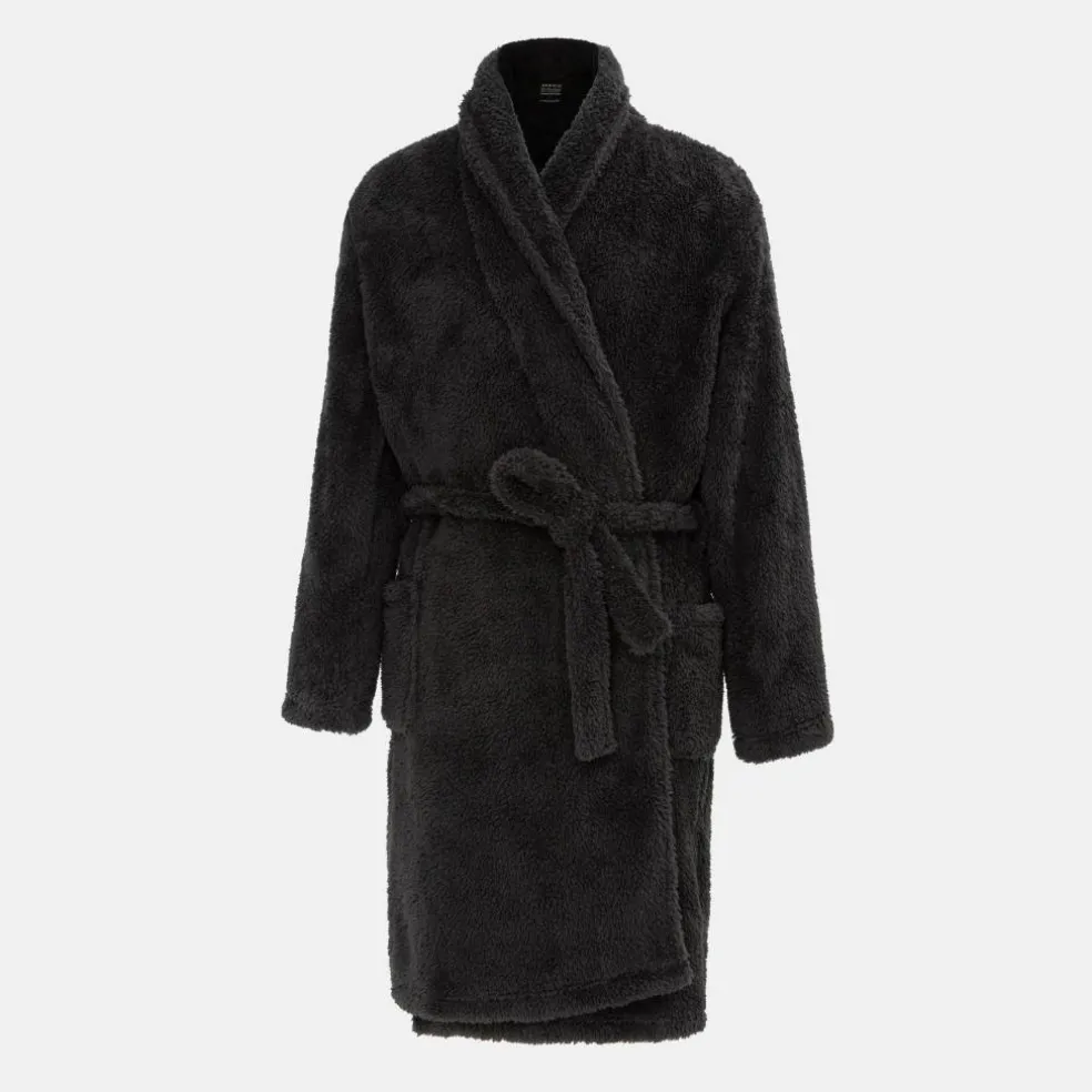 Fleece Plain Robe Men