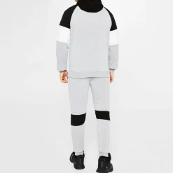 Fleece Quarter Zip Tracksuit Mens