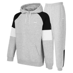 Fleece Quarter Zip Tracksuit Mens
