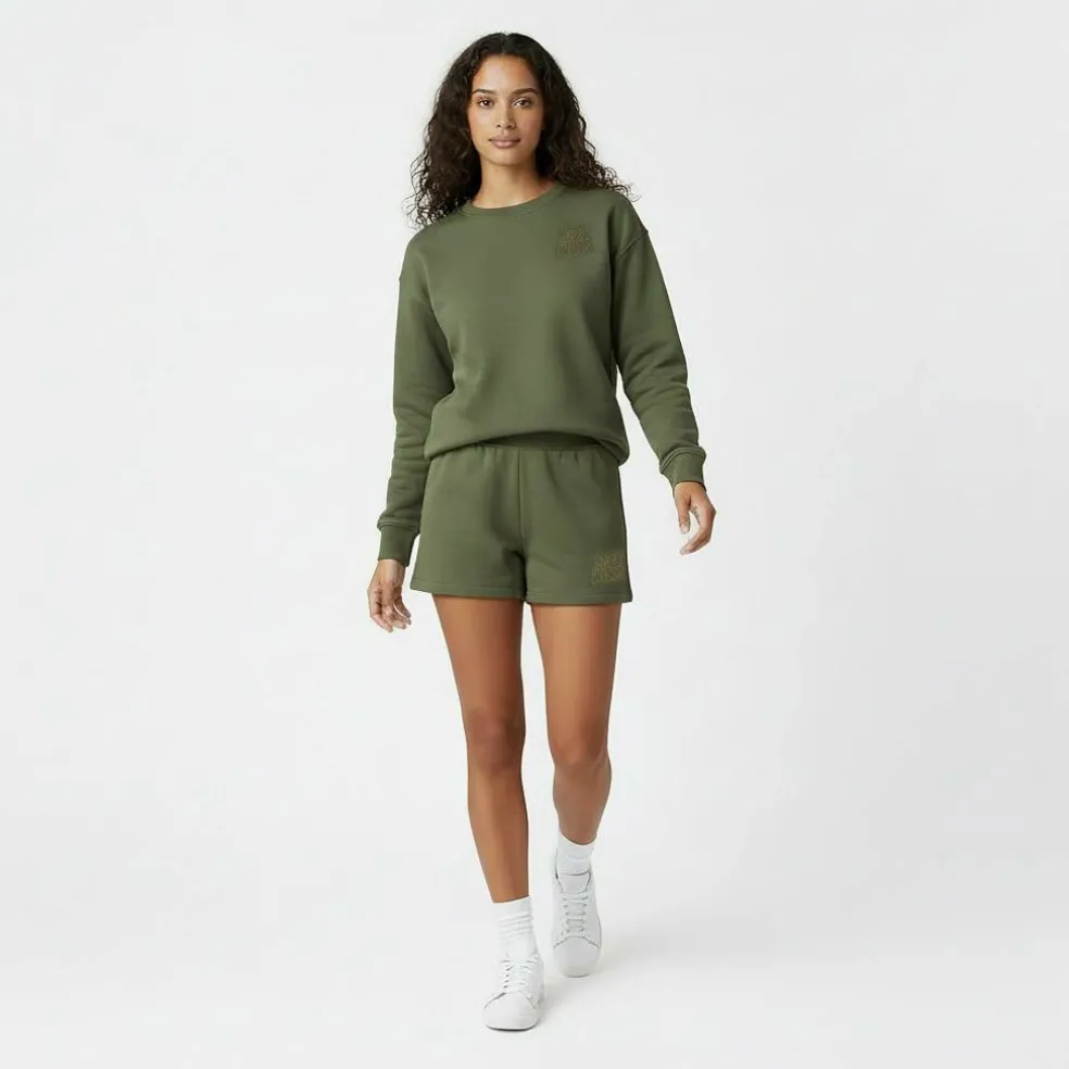 Fleece Shorts Womens