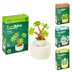 Flora Bricks: Flower Blossom Builds potted plants