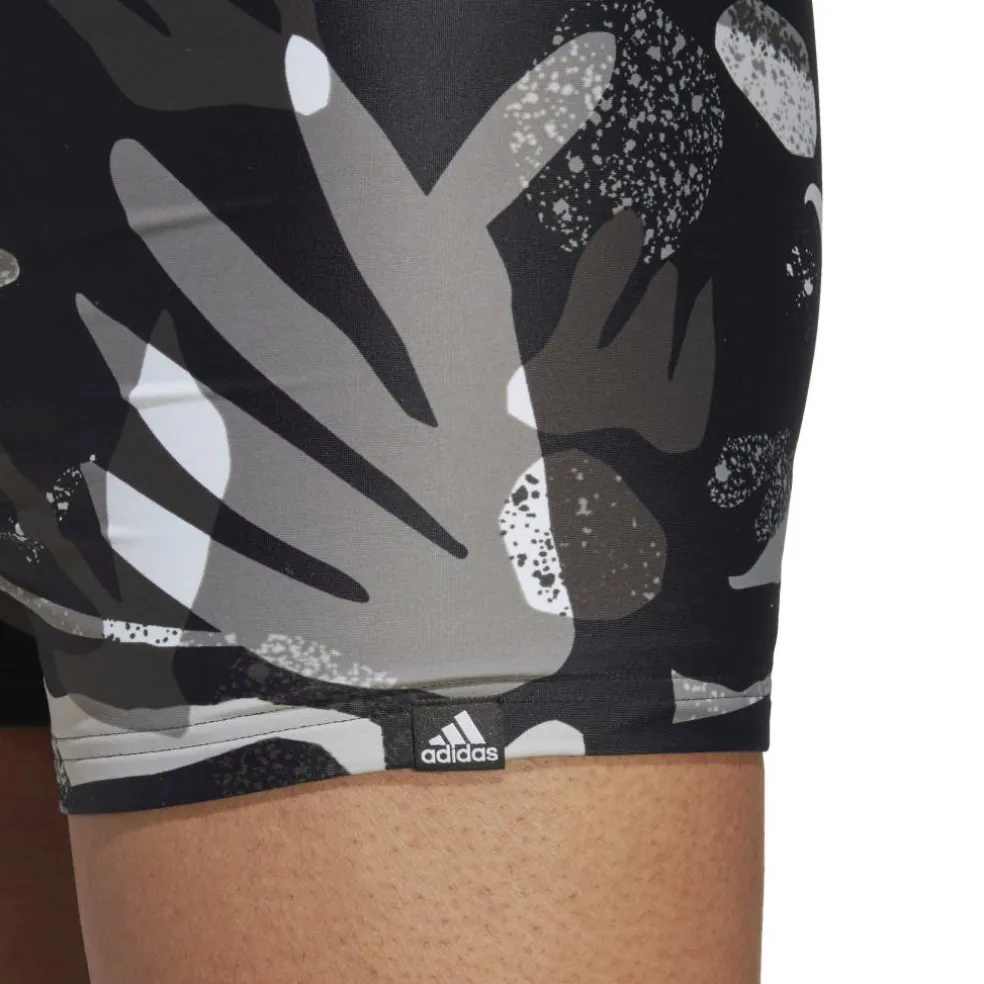 Floral Graphic Swim Boxers Mens