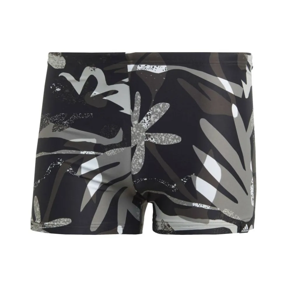 Floral Graphic Swim Boxers Mens