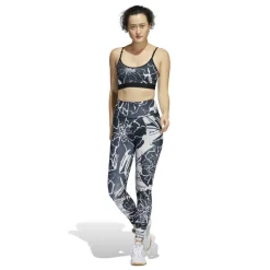 Flower Print Low Impact Sports Bra Womens