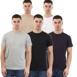 Frankinz Print Sleeve 5 Pack T-Shirts