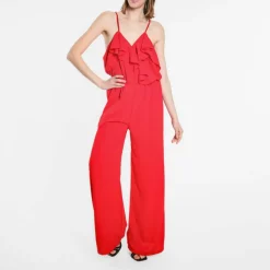 Frill Strappy Jumpsuit