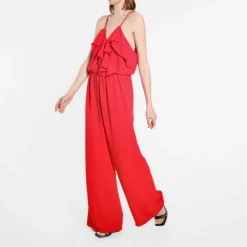 Frill Strappy Jumpsuit