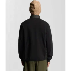 Funnel Neck Hybrid Zip Through Jumper