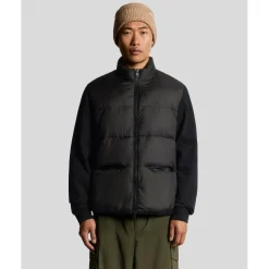 Funnel Neck Hybrid Zip Through Jumper