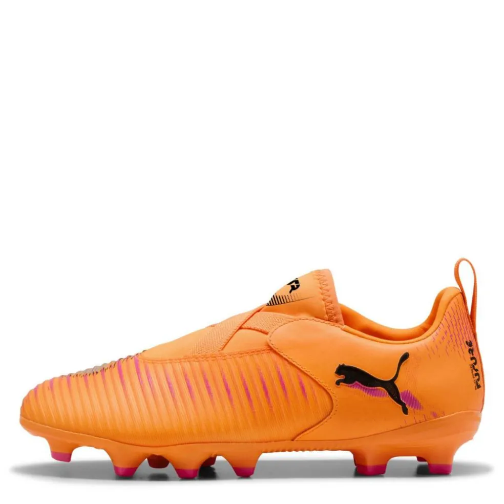 Future 8 Match Laceless Juniors Firm Ground Football Boots