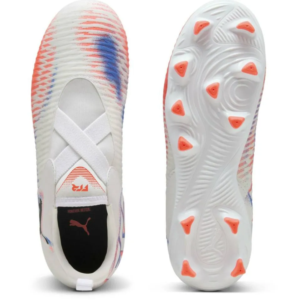 Future 8 Match Laceless Juniors Firm Ground Football Boots