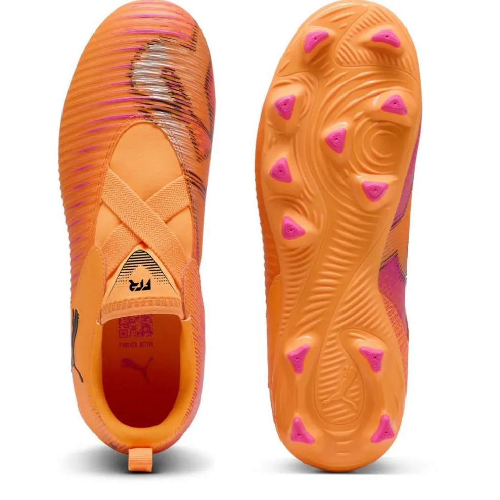 Future 8 Match Laceless Juniors Firm Ground Football Boots