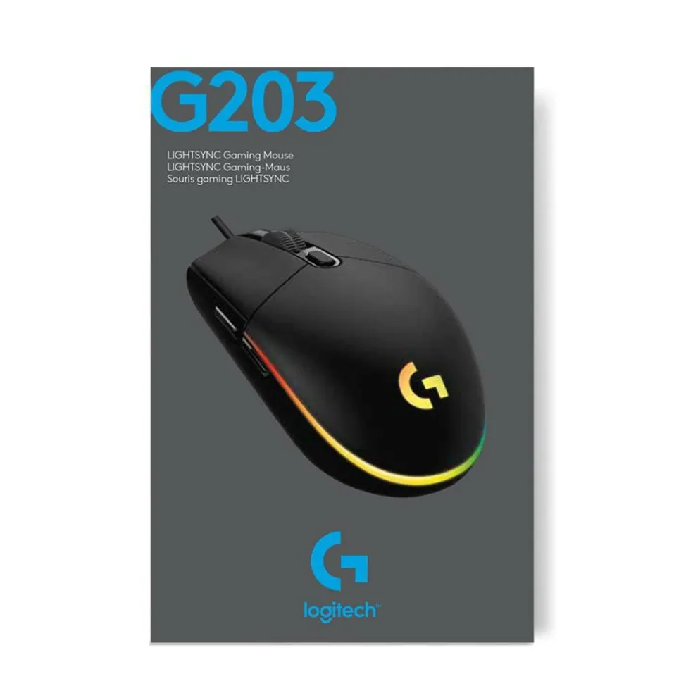 G203 LIGHTSYNC Gaming Mouse