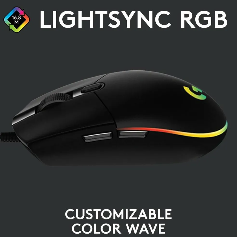 G203 LIGHTSYNC Gaming Mouse