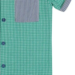Gingham Short-Sleeve Shirt