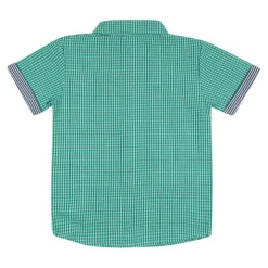 Gingham Short-Sleeve Shirt