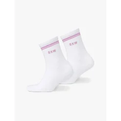 GKW Tipping Crew Sock (3PK) - Carnation Pink/Hyacinth/Blue Cotton