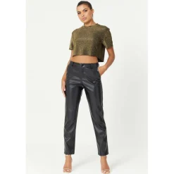 Glitter Crop Top